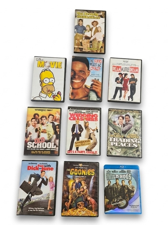 Other - Nostalgic Comedy Movie Lot - 10 Pack Bundle (9 DVDs & 1 Blu-ray)